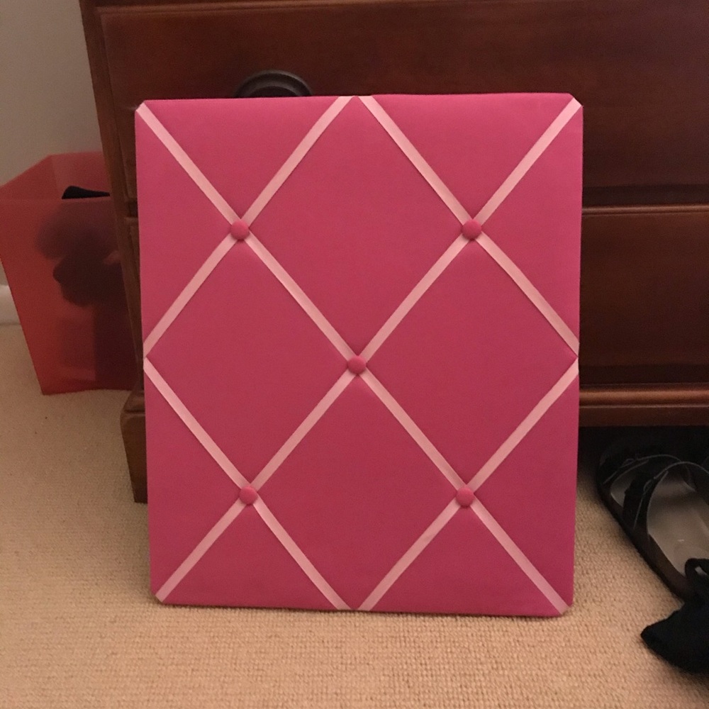 Pink Bulletin Board